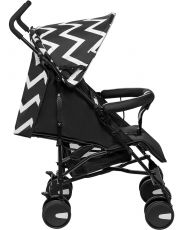 Коляска - тростина Lionelo Elia OSLO BLACK/WHITE